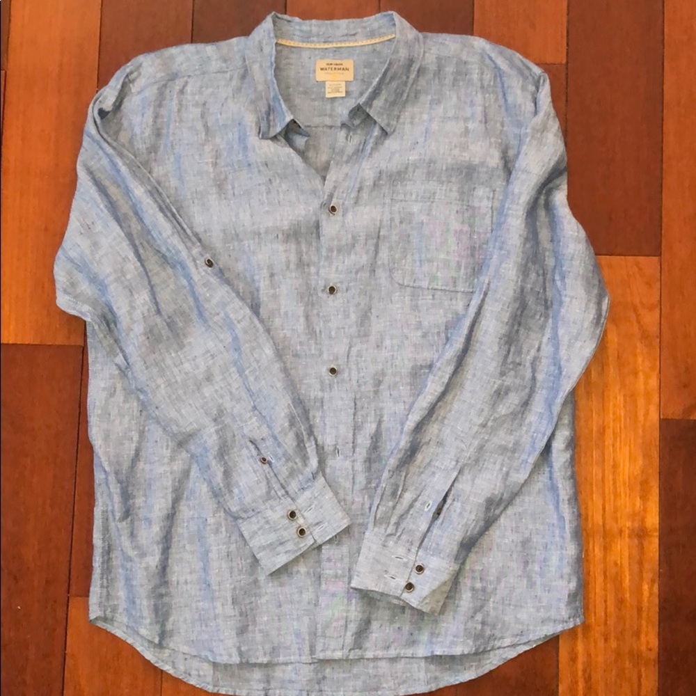Quiksilver Waterman Collection Linen Shirt